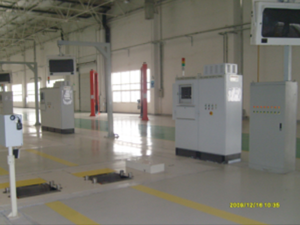 機(jī)動(dòng)車生產(chǎn)廠檢測(cè)線